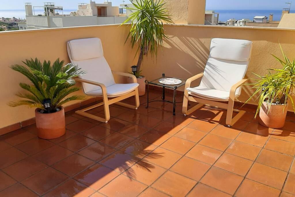 Atico Con Terraza Abierta/Open Terrace Apartment Mijas Extérieur photo